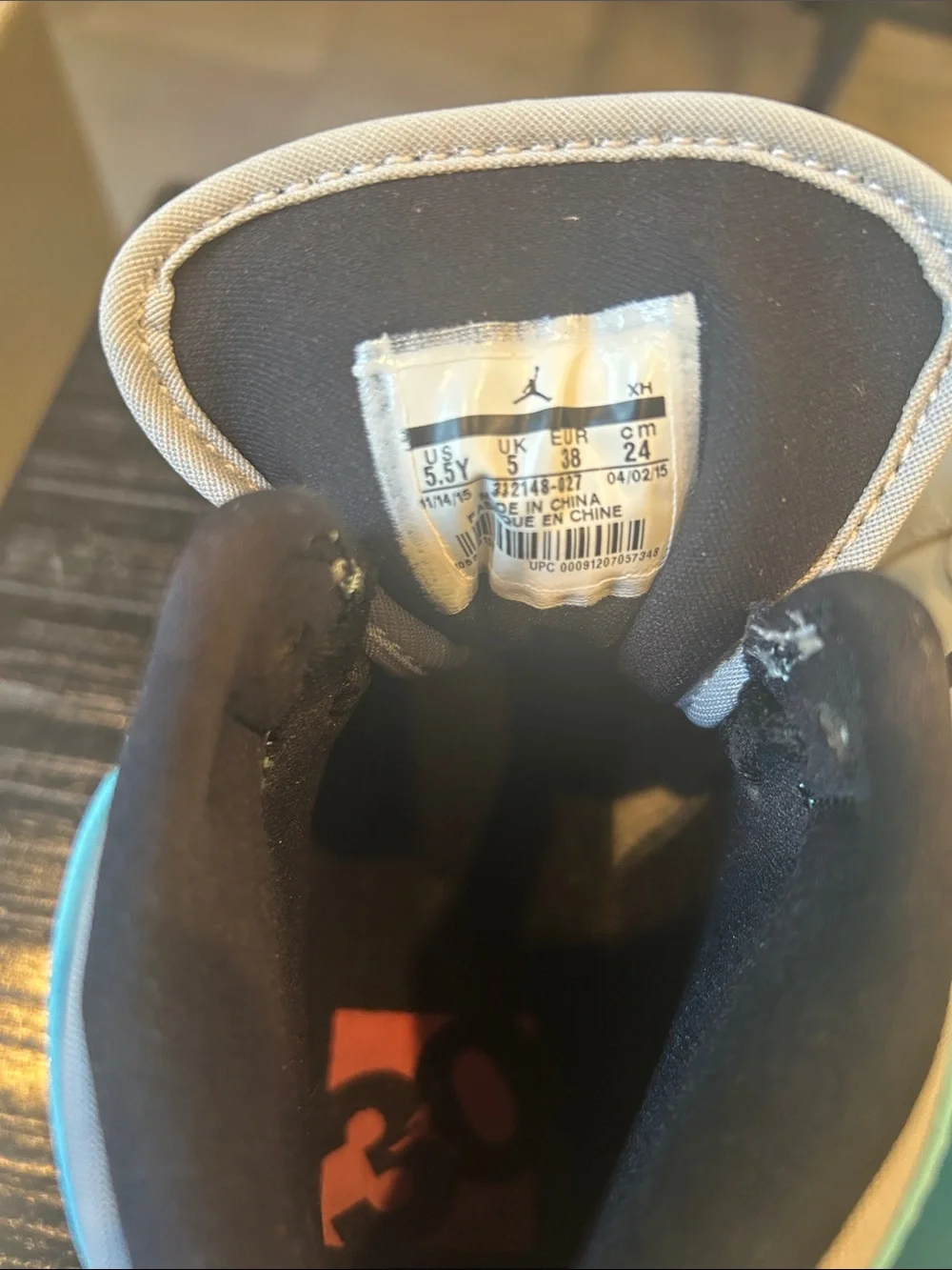 Nike Michael Jordan High Top Youth Sneakers